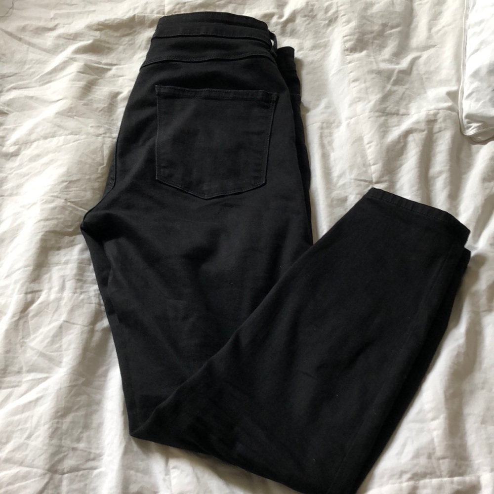 ZARA PREMIUM DENIM high-rise skinny jeans